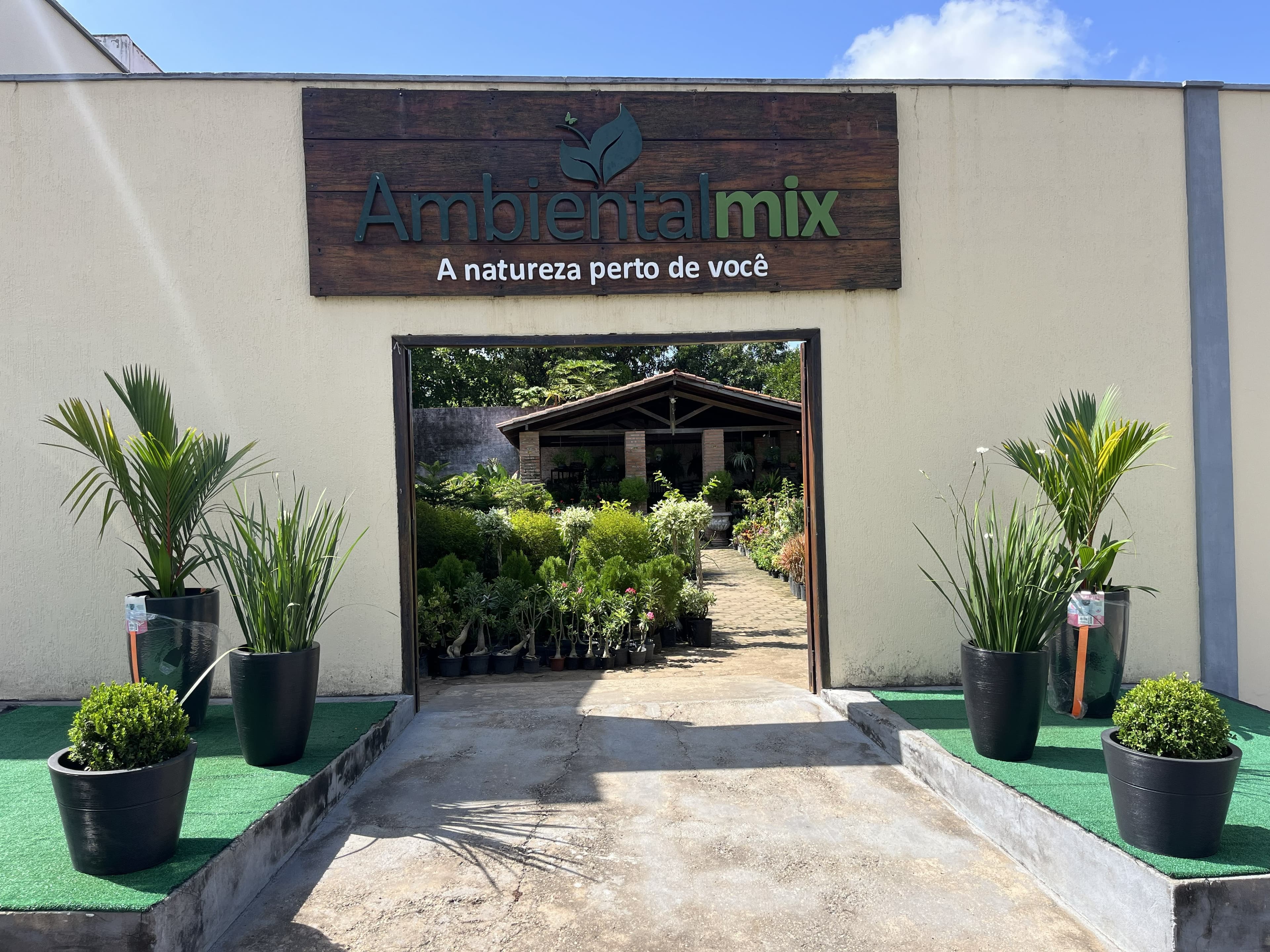 Entrada atual da AmbientalMix